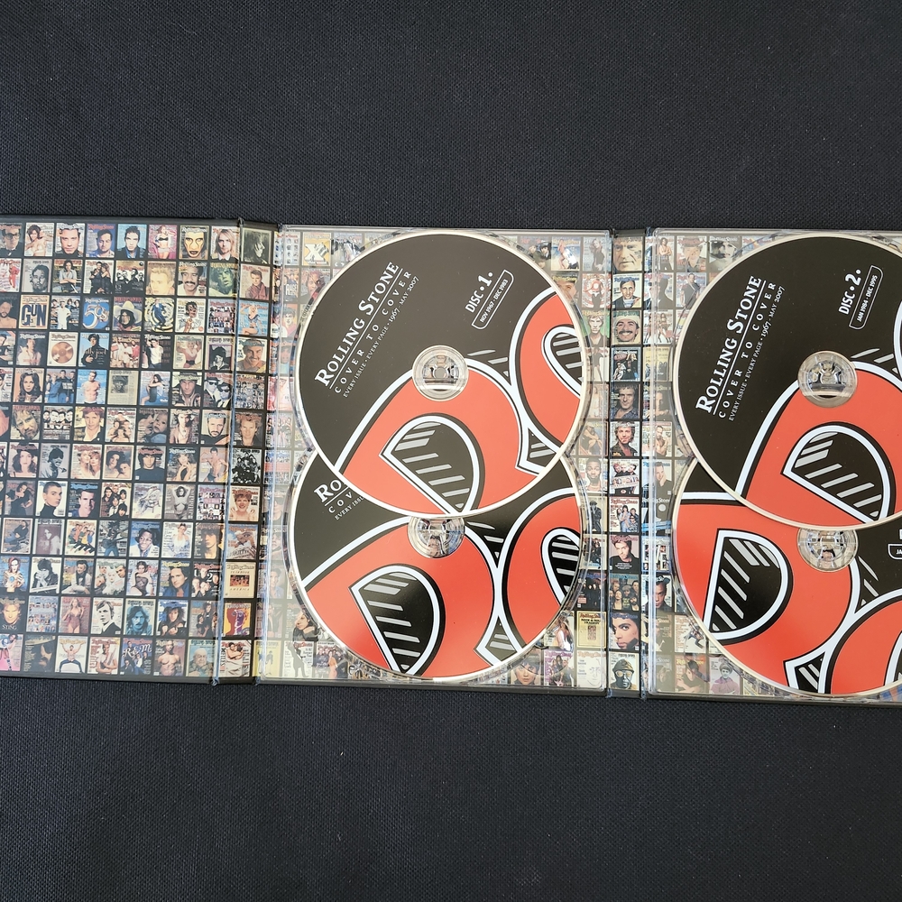 Rolling Stone Anniversary CD And Book Box Set Rock N Roll Heavy Metal Hip Hop - Picture 3 of 3